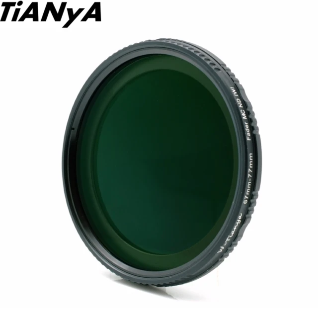 【Tianya天涯】ND Fader ND2-ND400可調式減光鏡77mm(濾鏡 減光鏡 可調式減光鏡 TN77O)