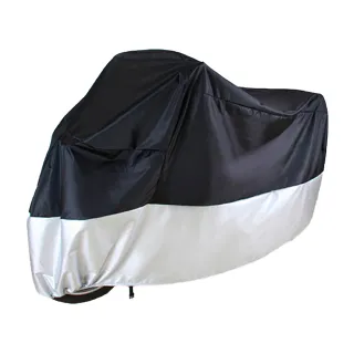 【威力鯨車神】頂級加厚雙色機車防護罩L號(機車防曬罩 機車防塵套 機車防水車罩)