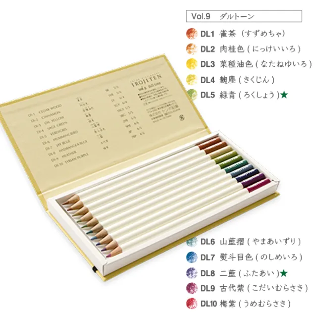 【TOMBOW】蜻蜓 IROJITEN 色辭典油性色鉛筆36色