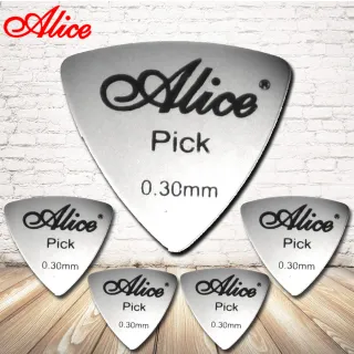 【Alice】AP12S-TGB1 不銹鋼大三角 電吉他/吉他彈片盒裝(12片盒裝)
