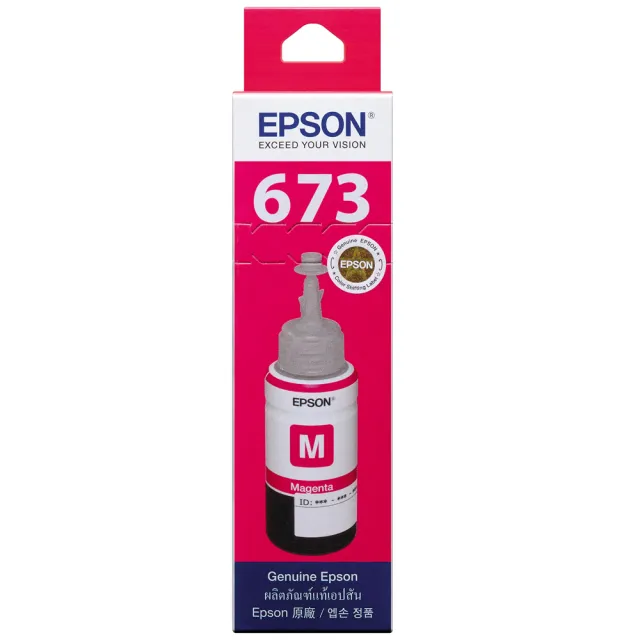 【EPSON】6色墨水組★T673 6色墨水瓶