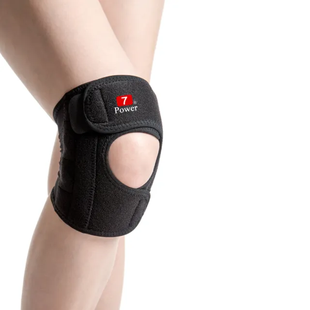 【7Power】醫療級專業護膝x2入超值組(5顆磁石/左右腳通用/護膝蓋/登山健行/幫助穩定關節活動)