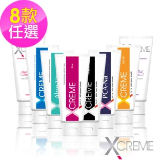 【X-creme 超快感】保濕/冰晶/蜜露/水感/蘆薈/薰衣草/蔓越莓/玫瑰潤滑液1入(100ml 8款任選)