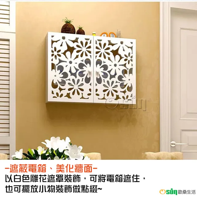 【Osun】DIY木塑板雕花電箱開關裝飾遮罩(CE178-DBX)