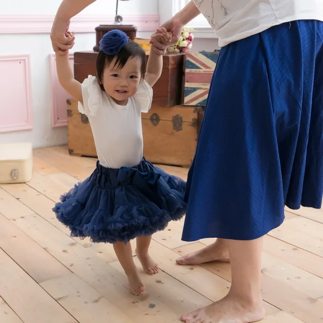 【日安朵朵】女嬰兒童雪紡蓬蓬裙 - 海洋之心(寶寶女童澎裙禮服)
