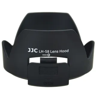 【JJC】尼康副廠Nikon遮光罩LH-58相容原廠HB-58遮光罩(適Nikkor AF-S 18-300mm F3.5-5.6G ED VR)