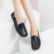 【G.Ms.】MIT系列-側縫線造型純手工牛皮休閒鞋(黑色)