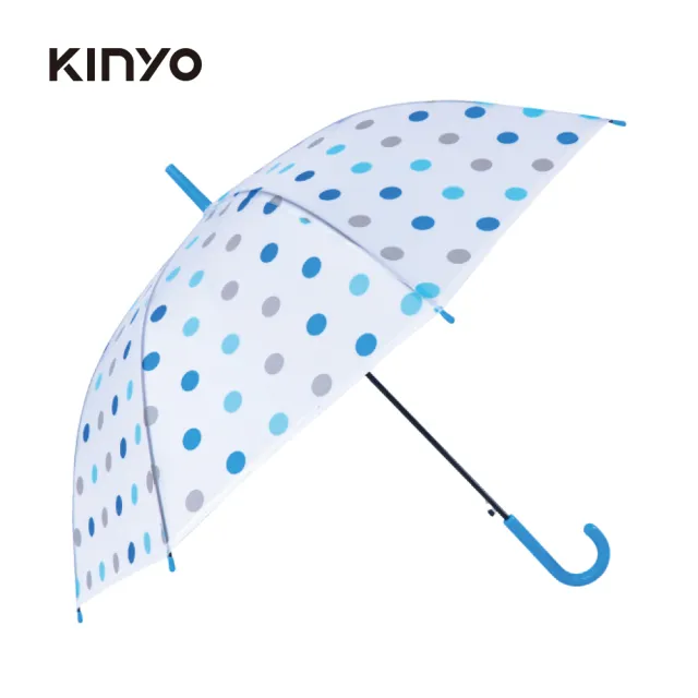 【KINYO】21吋花漾環保自動傘(KU-8020)