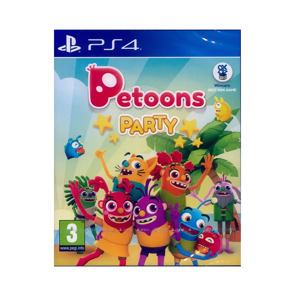 【SONY 索尼】PS4 卡通寵物派對 英文歐版(Petoons Party)