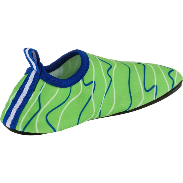 【德國Playshoes】抗UV水陸兩用沙灘懶人童鞋-海浪(認證防曬UPF50+兒童戶外涼鞋雨鞋運動水鞋)