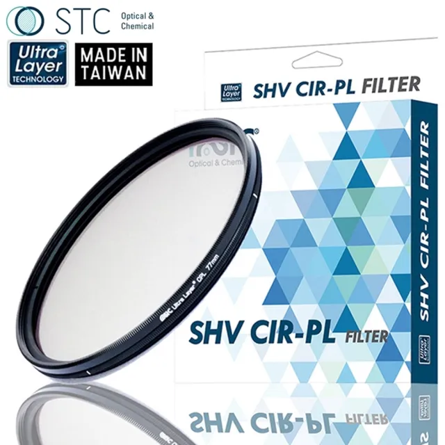 【STC】低色偏多層奈米AS鍍膜MC-CPL偏光鏡58mm偏光鏡SHV CIR-PL(防污 抗刮 抗靜電 耐衝擊 超薄框)