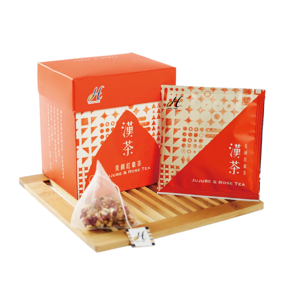 【High Tea】美顏紅棗漢方茶5gx10入x1盒(天然中藥草本精心調配)