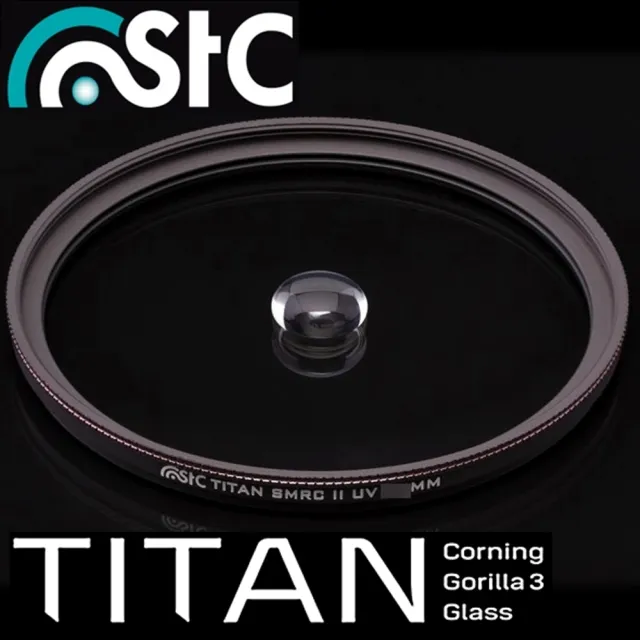 【STC】多層鍍膜抗刮抗污薄框保護鏡Titan 77mm保護鏡(康寧 MC-UV濾鏡)