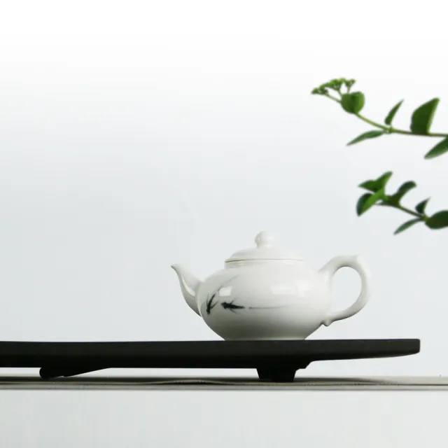 【生活禪】玄武岩日式石茶盤-川流不息 B21-002／台灣工藝(40x22x3cm)