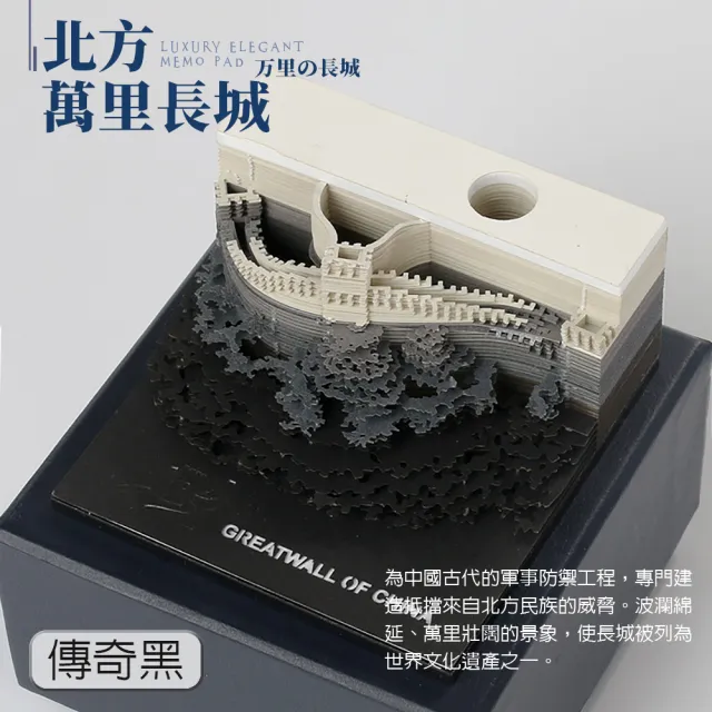 【LGS熱購品】3D立體便條紙-清水寺/淺草寺(多種樣式/高級紙材/精緻擺飾)