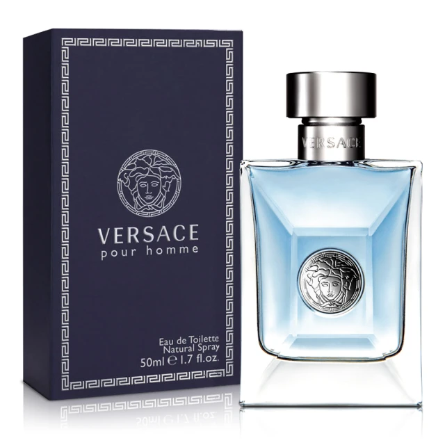 VERSACE 凡賽斯 經典男性淡香水50ml(專櫃公司貨)