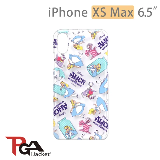 【iJacket】iPhone XS Max 6.5吋 迪士尼 透明彩繪 手機殼(海外限定版)