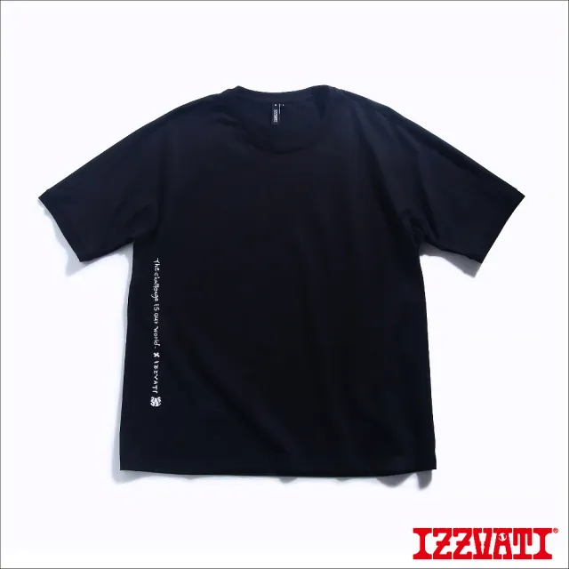 【IZZVATI】剪裁連袖短T(品牌特殊剪裁)