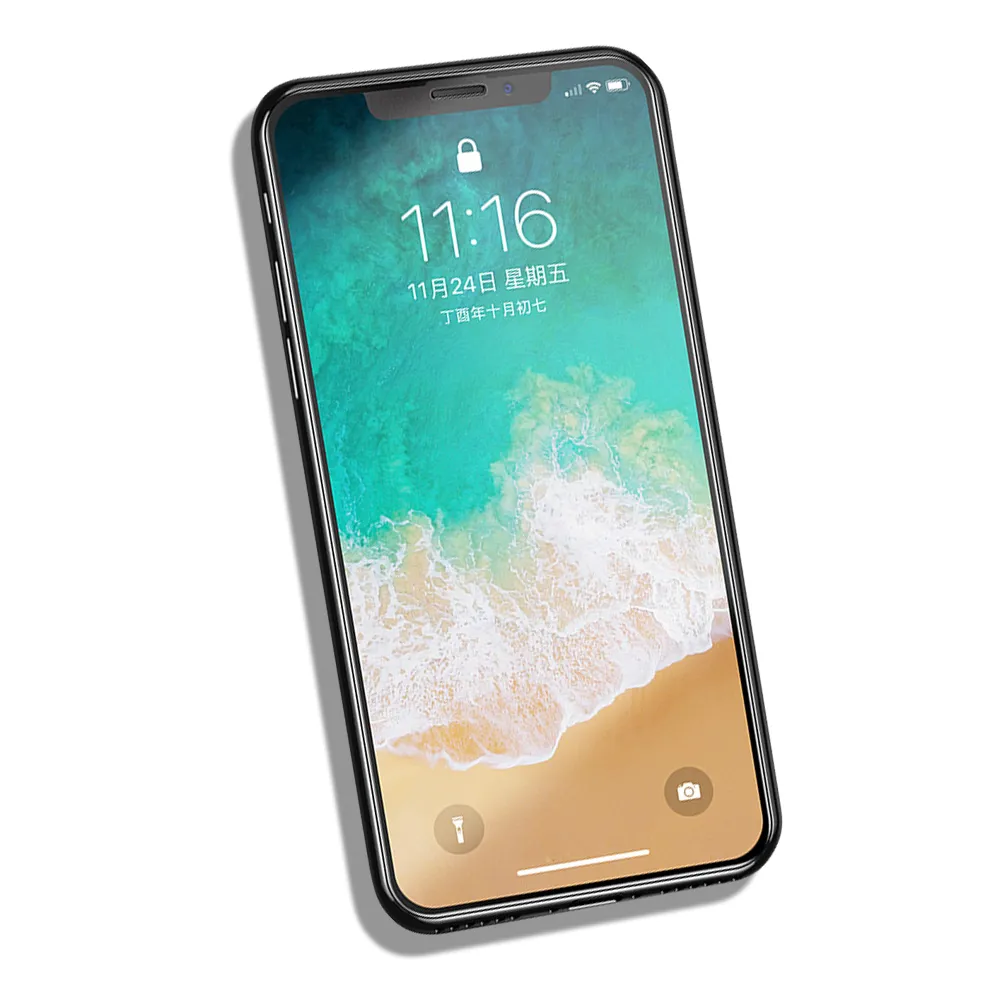 【G.SIN】適用Phone iX/8/11 mini/Pro/Plus/Pro Max/11/Xr 高清鋼化玻璃螢幕保護貼膜(手機保護貼膜)
