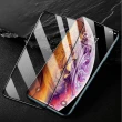 iPhone X XS保護貼滿版電鍍9H玻璃鋼化膜手機保護貼(3入 iPhoneXS手機殼 iPhoneX手機殼)