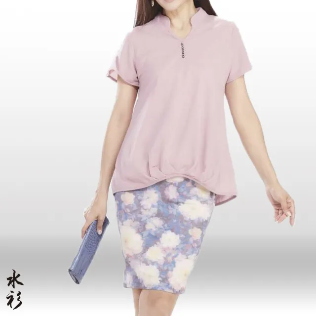 【水衫】秀雅仿針織上衣四件組(H03-09)