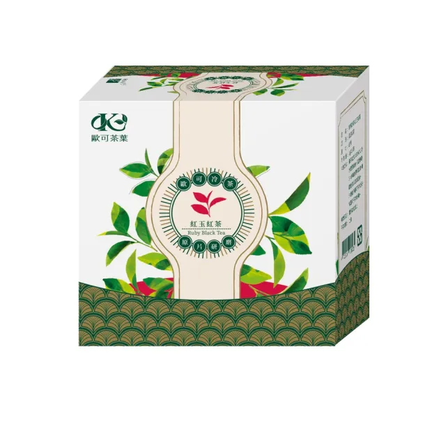 【歐可茶葉】冷泡茶-紅玉紅茶x1盒(3gx16包/盒)