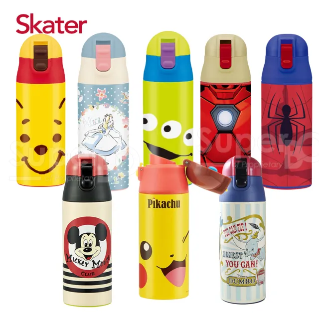 【Skater】直飲不鏽鋼保溫瓶-360ml(迪士尼)