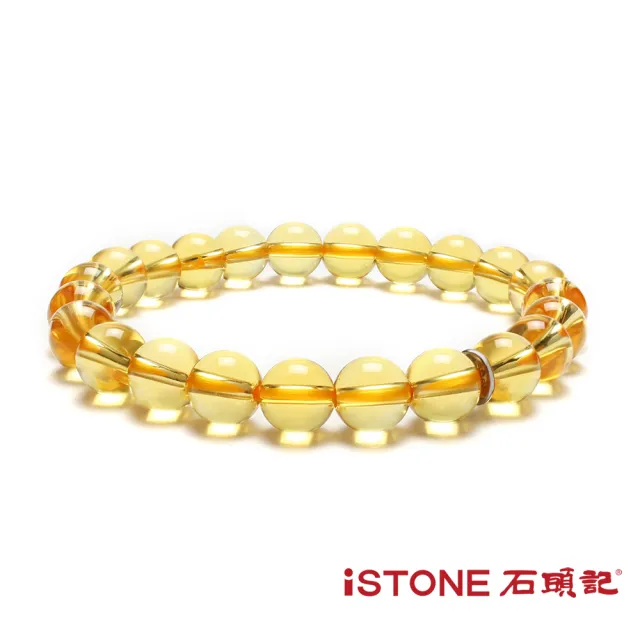 【石頭記】黃水晶手鍊(品牌經典-8mm)