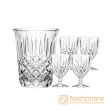 【Nachtmann】貴族Nobelesse 酒杯豪華五件組(冰桶H22.5cm+4入高腳杯H14cm)