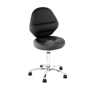 【GXG】工作椅 加椅背 鋁合金腳(TW-T10 LU)