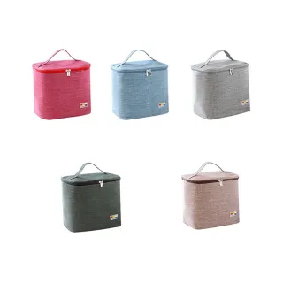 【E.City】簡約手提立體加厚保溫保冷便當包