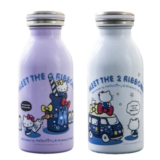 【SANRIO 三麗鷗】真空長效保溫不鏽鋼牛奶瓶(共七款可選)