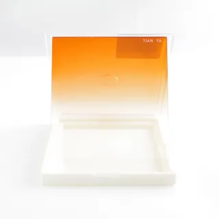 【Tianya】天涯80方形橘漸層橘色濾鏡SOFT減光鏡T80OS(83x100mm相容Cokin高堅P)
