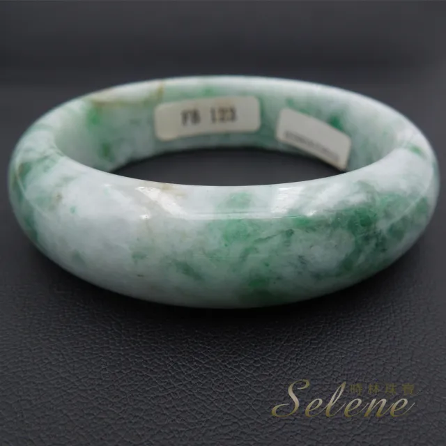 Selene】冰糯地花青種翡翠手鐲(A貨翡翠#9) - momo購物網- 好評推薦