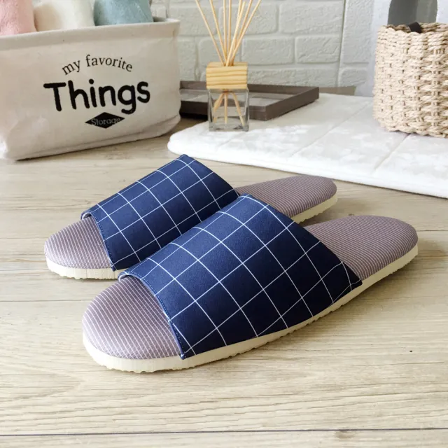 【iSlippers】台灣製造-療癒系-3M吸濕排汗-舒活布質室內拖鞋(多款任選)