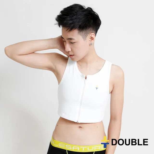 【DOUBLE】DOUBLE束胸 V-NECKII代 拉鍊半身(S~2L)