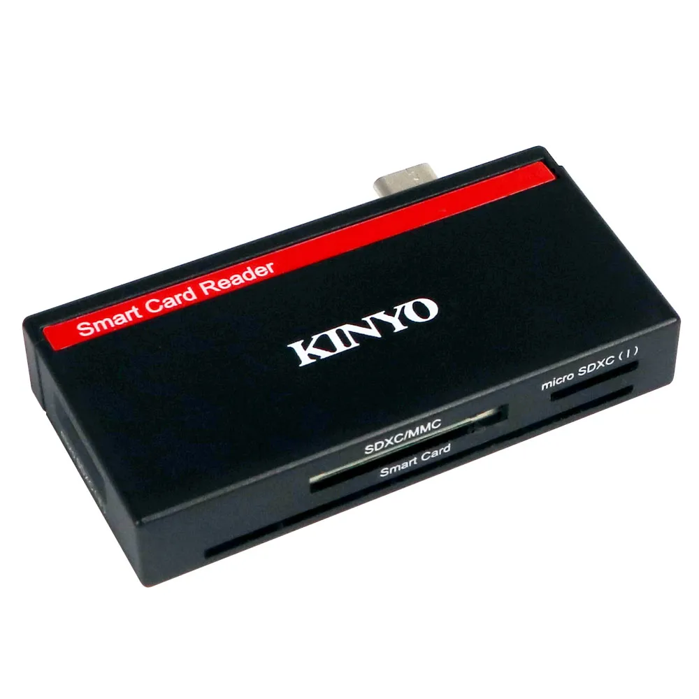 【KINYO】KCR-513 多合一晶片讀卡機(Type-C)