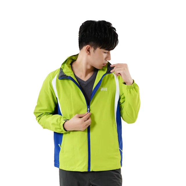 【遊遍天下】買外套送涼感衫 中性款抗UV防曬防風防潑水外套 芥末綠(風衣 休閒外套 S-5L)