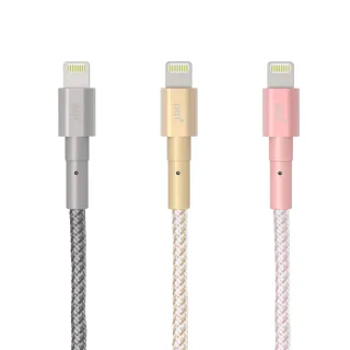 【PQI 勁永】C-Cable C to A Metallic 180cm 強勁金屬編織線(Type-C接頭、支援3A快速充電)