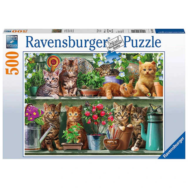 德國Ravensburger 維寶拼圖 可愛貓咪 500片