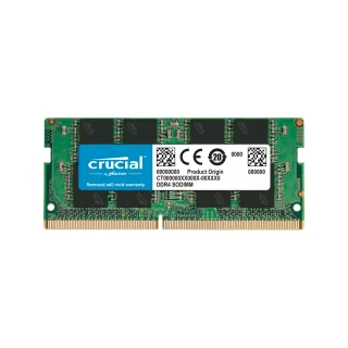 【Crucial 美光】DDR4 3200_8G NB用記憶體(CT8G4SFS832A/原生3200顆粒)