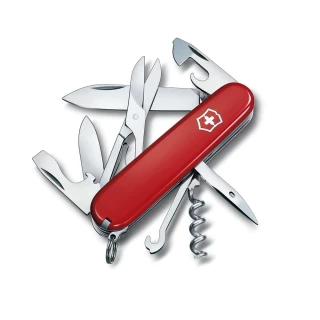 【VICTORINOX 瑞士維氏】Climber14用瑞士刀/紅色(1.3703)