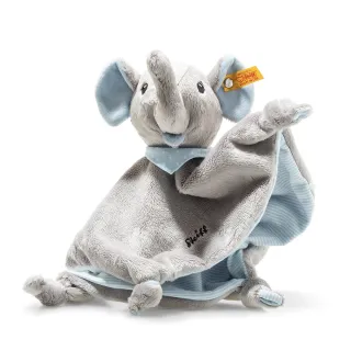 【STEIFF】藍色大象 Trampili Elephant(嬰幼兒安撫巾)