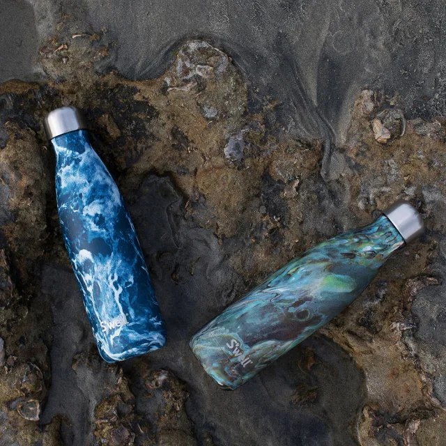 【S’well】Abalone shell 17oz-500ml 美國時尚不鏽鋼保冷.保溫杯(Elements Collection 保溫瓶)