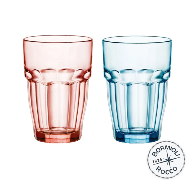 【WUZ 屋子】Bormioli Rocco 義大利彩色強化玻璃杯6入組(370cc/三色可選)