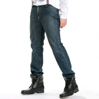 【BOBSON】男款低腰小直筒褲(1727-53)
