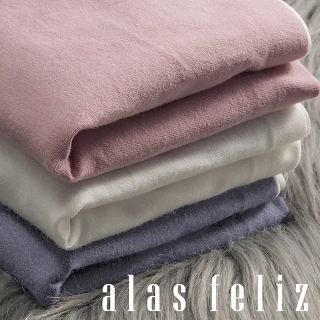 【alas】純棉內褲 極簡質感純色低腰三角女性內褲 L-XXL(藍色)