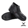 【PAMAX 帕瑪斯】中筒皮革製安全鞋、高抓地力大底、鋼頭鞋(PA20201FEH/黑/男)
