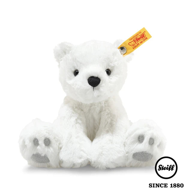 【STEIFF德國金耳釦泰迪熊】北極熊 Lasse Polar Bear(動物王國_黃標)