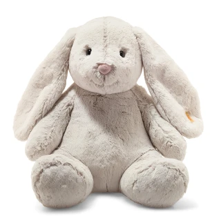 【STEIFF德國金耳釦泰迪熊】兔子 Hoppie Rabbit(動物王國_黃標)